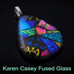 Karen Casey Fused Glass pendant