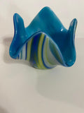 Fused glass candle or Potpourri holders
