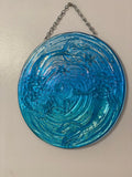 Mermaid Iridized Window or Wall Hanging
