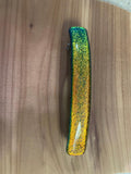Fused Glass Barrette 4 inch