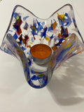 Fused glass candle or Potpourri holders